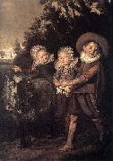 Frans Hals Group of Children WGA oil painting reproduction